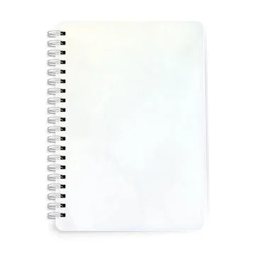 Blank realistic spiral notepad. EPS 10 Stock Illustration