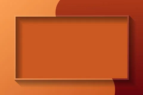 Blank rectangle colorful abstract frame background. Good for banner, social m Stock Illustration