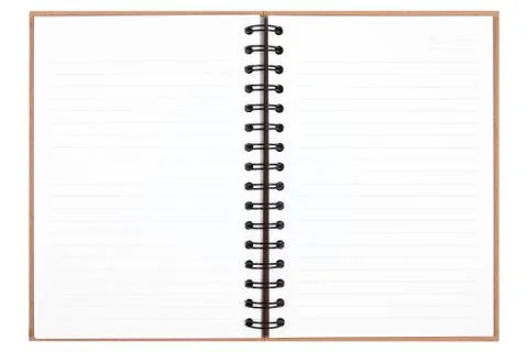 Blank recycle notebook Stock Photos