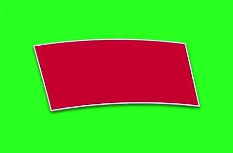 Blank Red Animated Tag Label 스톡 동영상 331032004