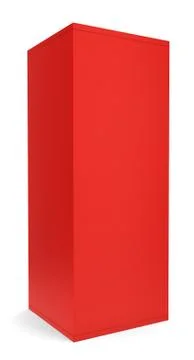 Blank red box Stock Illustration