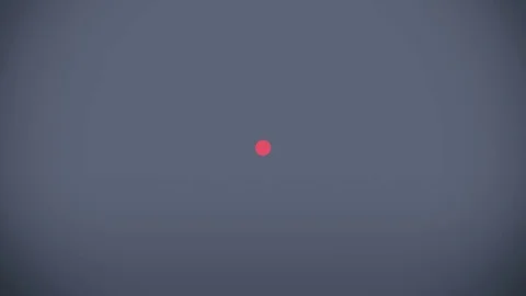 Blank red graphic shape flat animation on blue Stock-Footage 71356857