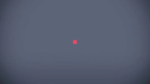 Blank red graphic shape flat animation on blue Stock-Footage 71356890