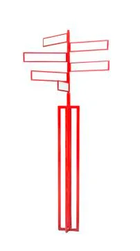 Blank road sign Foto stock