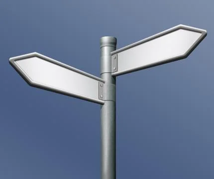 Blank roadsign Stock Illustration