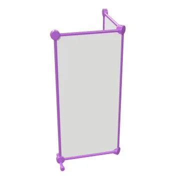 Blank Roll Up Banner Stands Illustrazione stock