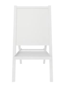 Blank sandwich board. 3d rendering on white background Stock Illustration