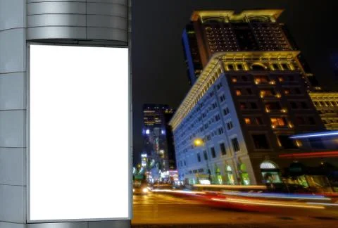 Blank screen Workspace background blank copy space screen for your advertisin Stock Photos