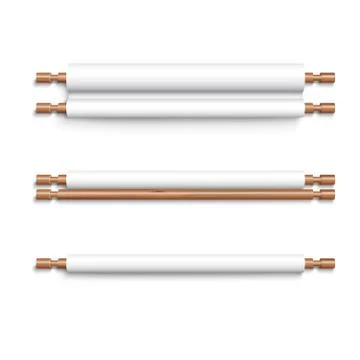 Blank scrolls of white paper イラスト素材