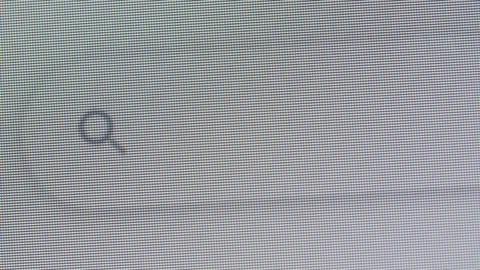 Blank Search Bar Macro Close up Stock-Footage 128622640