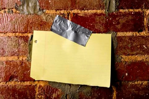 Blank sheet of paper Stock Photos