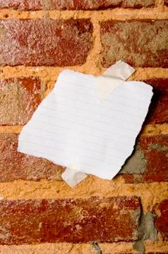 Blank sheet of paper Stock Photos