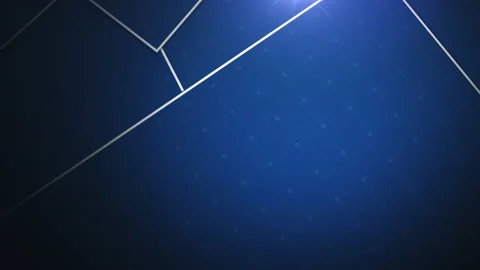 Blank sheets of blue documents . the background animation has a cyclic Stock Footage 192719219