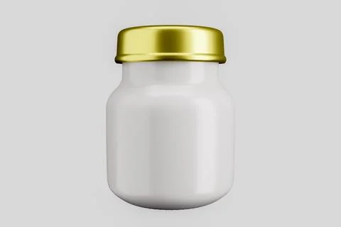 Blank shiny empty bottle ready for your logo or design! Perfect for 3D rend.. Stock Illustration