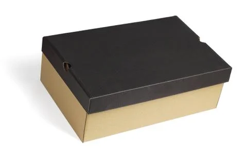 Blank Shoe Box Stock Photos