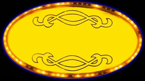 Blank Sign on Black Background Stock-Footage 11703443