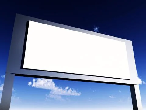 Blank Sign Stock Illustration