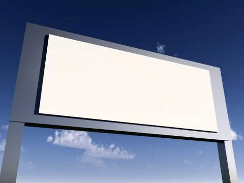 Blank Sign Stock Illustration