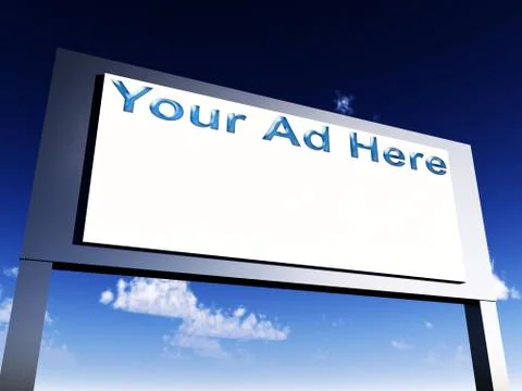 Blank Sign Stock Illustration