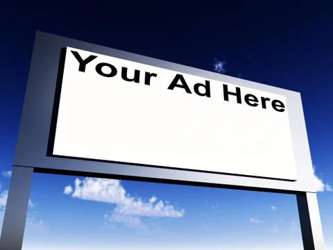 Blank Sign Stock Illustration