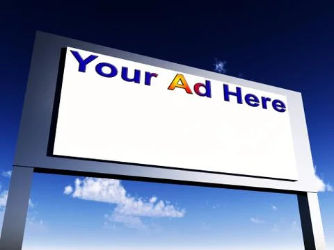 Blank Sign Stock Illustration