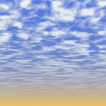 Blank sky surface with small clouds 스톡 일러스트