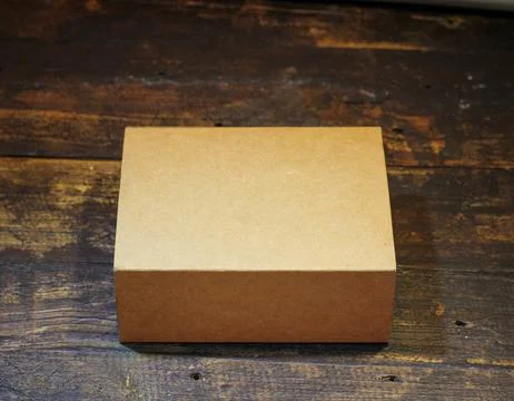 Blank Small Cardboard 写真素材