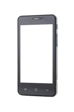 Blank smart phone Stock Photos