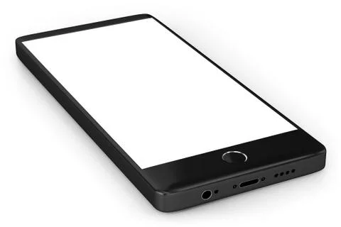 Blank Smartphone - Isolated Stock Illustration