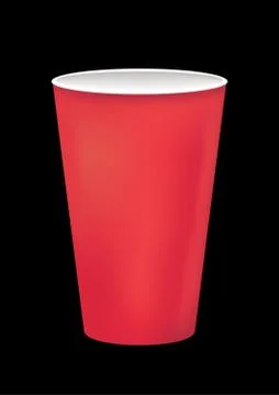 A blank soft drink cup Stock Illustration