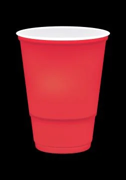 A blank soft drink cup Stock Illustration