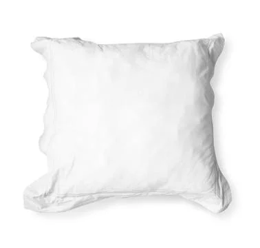 Blank soft pillow Stock Photos