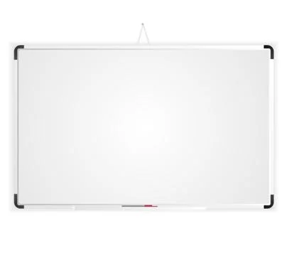 Blank space whiteboard graphic vector eps 10 Stock Illustration