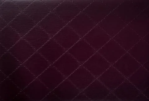 Blank Speech Bubble on Brown leather Background Stock Photos