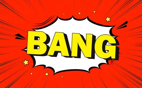 Blank speech bubble comic book, pop art vector illustration Stock Illustration