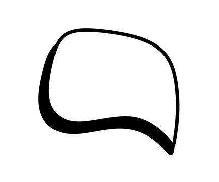 Blank speech bubble offers room for dialogue, inquiries, or remarks, fosterin Stock Illustration