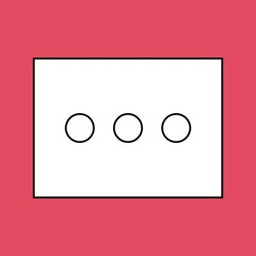 Blank speech bubble set in flat design, chatting box, message box icon. Balloon Stock Illustration