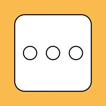 Blank speech bubble set in flat design, chatting box, message box icon. Balloon Stock Illustration