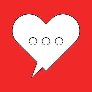 Blank speech bubble set in flat design, chatting box, message box icon. Balloon Stock Illustration
