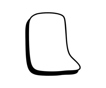 Blank speech bubble vector ideal for creating dialogue, questions, or excla.. Stock Illustration