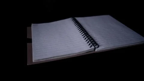 Blank spire notepad Stock Photos