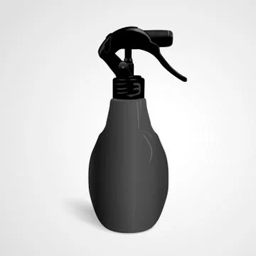 Blank spray bottle Stock Illustration