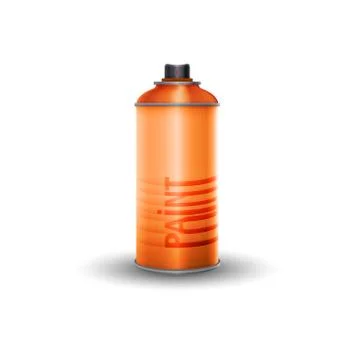 Blank spray paint, vector illustration Stock Illustration