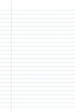 Blank Square and Lined Paper Sheets Stock Illustration