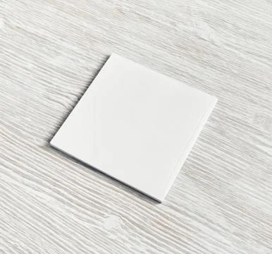 Blank square notebook Stock Photos