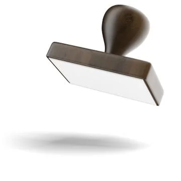 Blank Stamp Illustrazione stock