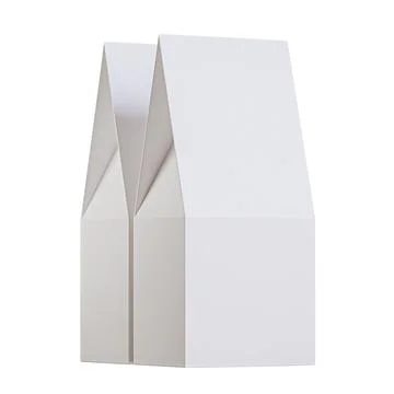 Blank Stand Up Pouch Snack Sachet Bag. Mock Up, Template. Illustration Isola Illustrazione stock