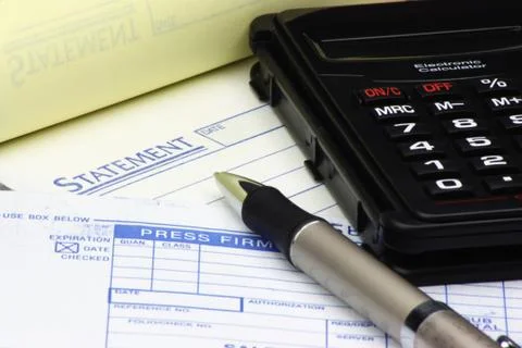 Blank statement Stock Photos