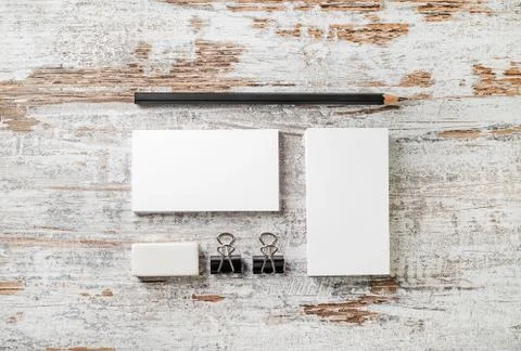 Blank stationery template Stock Photos