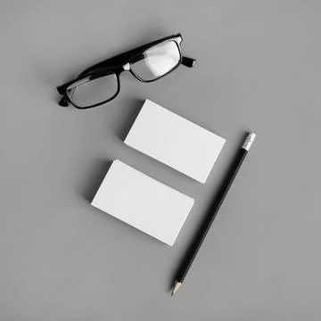 Blank stationery template Stock Photos